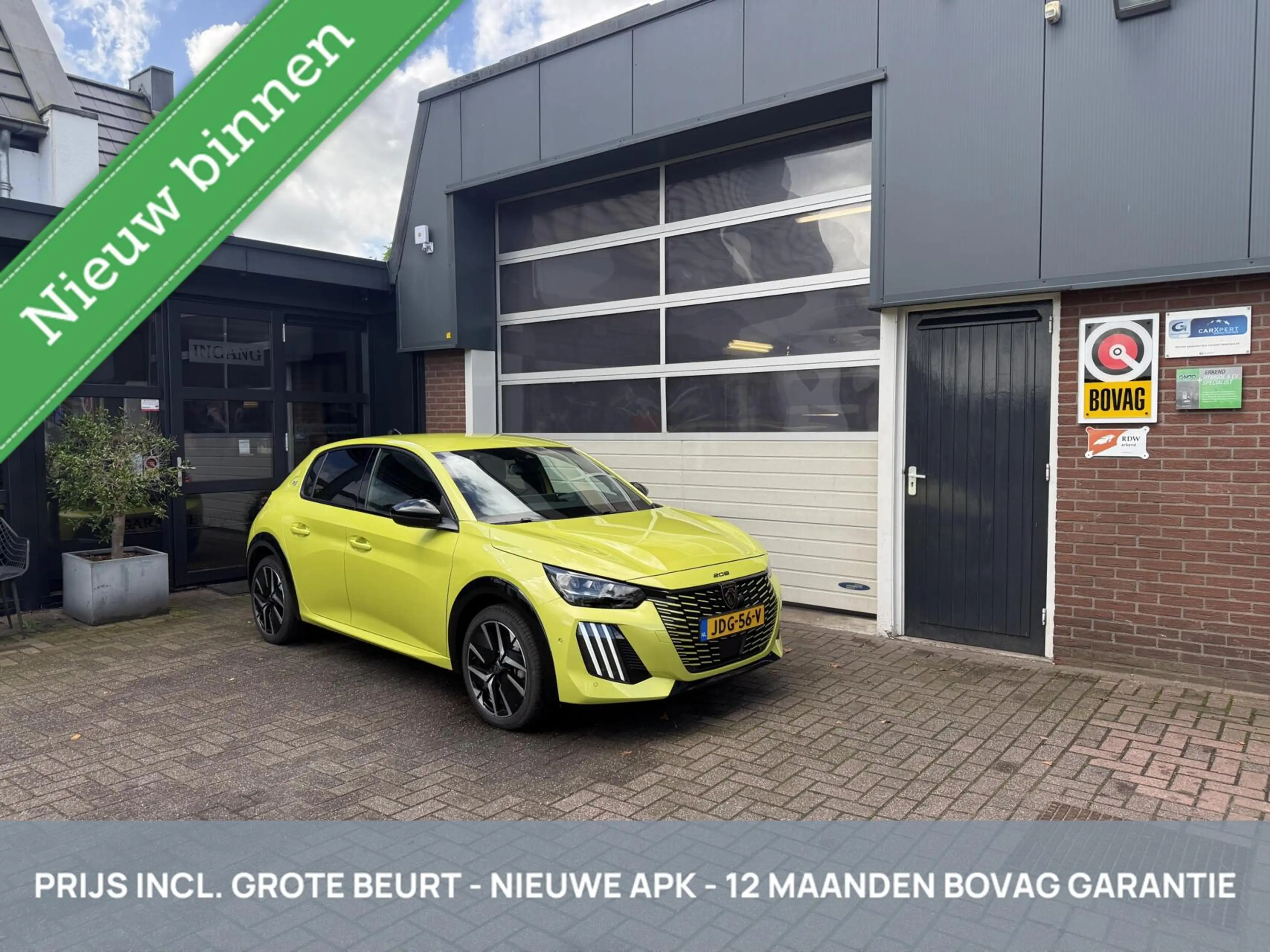 Peugeot e-208 EV GT Avantage 51 kWh SOH 96.7% ACC/WARMTEPOMP *AL