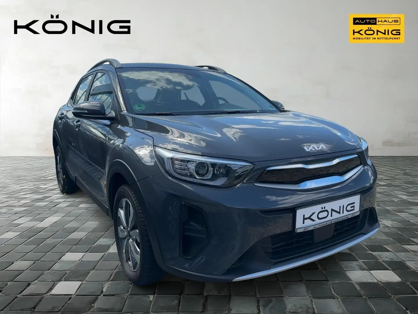 Kia Stonic 1.0T VISION Automatik Sitzheizung Grau - 1