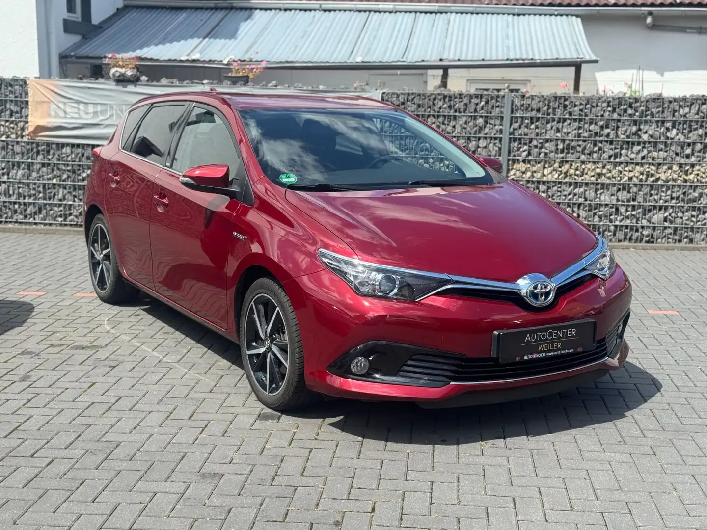 Toyota Auris Hybrid Edition-S+*AUTOMATIK*R-KAMERA* Czerwony - 1