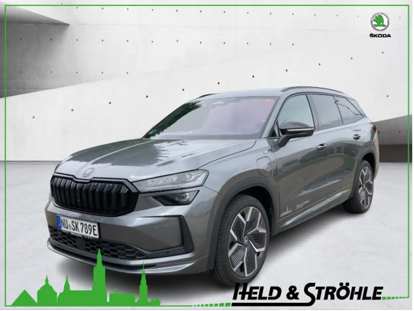 Skoda Kodiaq Sportline 1.5 TSI iV AHK MATRIX HUD Gris - 1