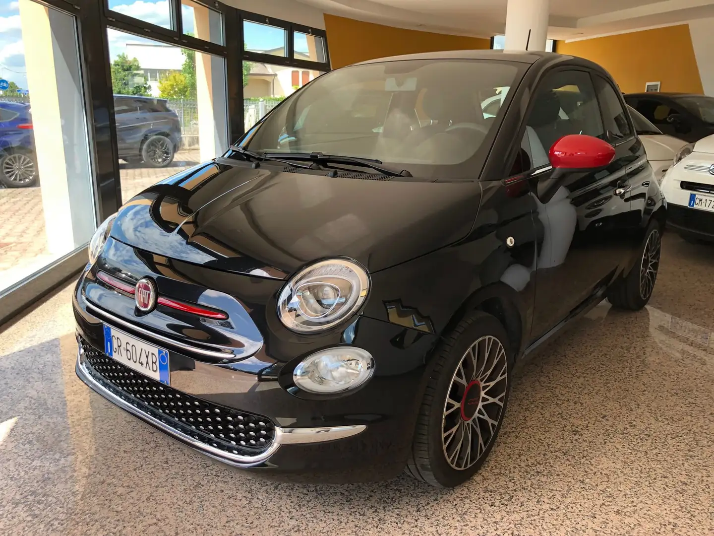 Fiat 500 2023 1.0 hybrid (Red) NO VINCOLO FINANZIAMENTO Nero - 1