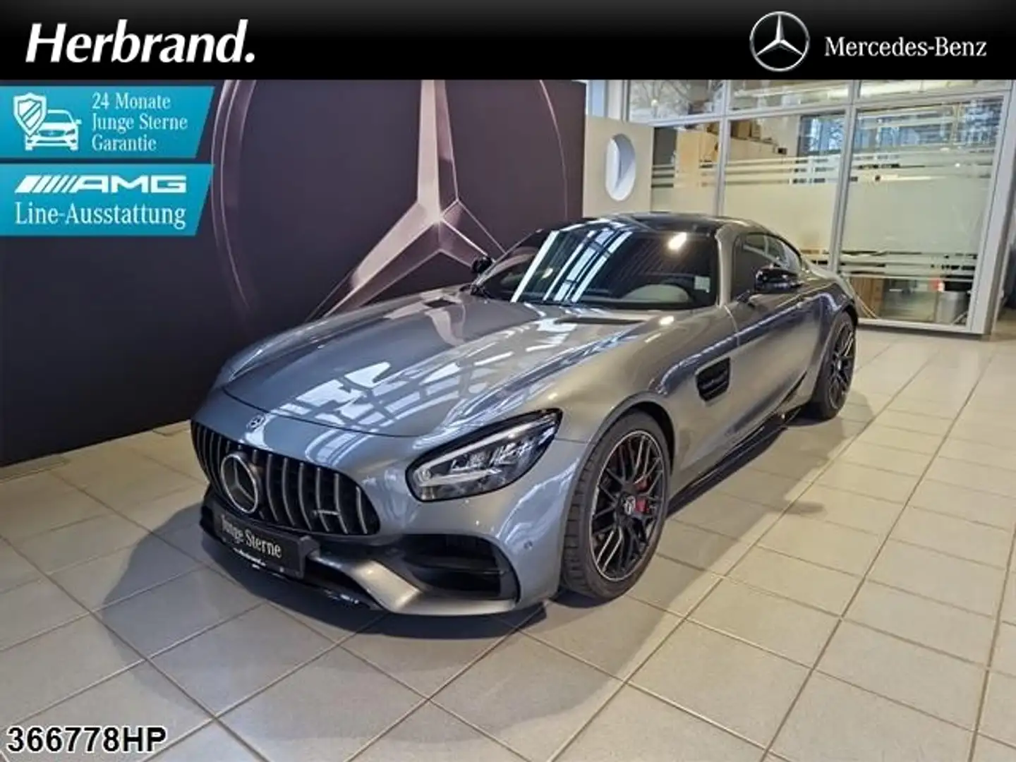 Mercedes-Benz AMG GT DISTRONIC  Performance-Abgas. Panorama Grigio - 1