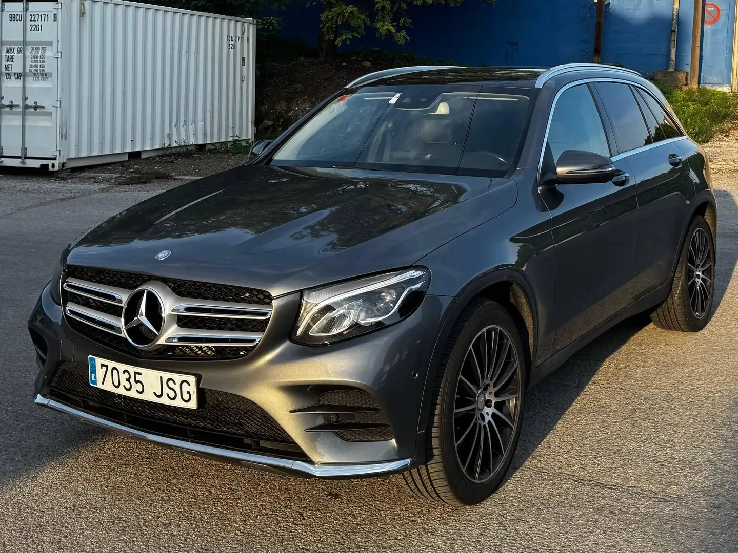 Mercedes-Benz GLC 250 GLC 250d 4Matic Aut. Gris - 1