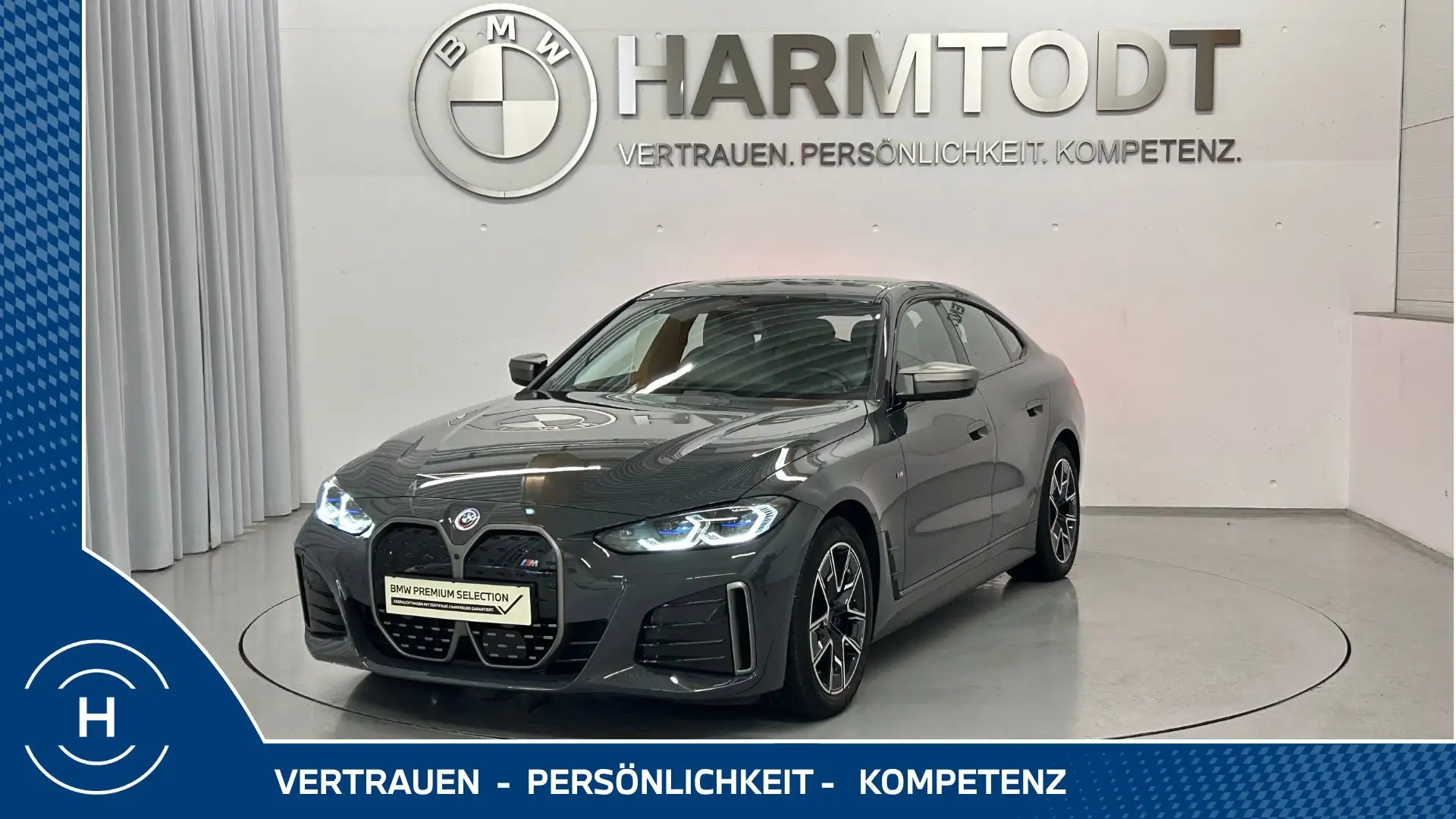 BMW i4 M50 xDrive *Laser / HUD / DrvAssPro* Grau - 1