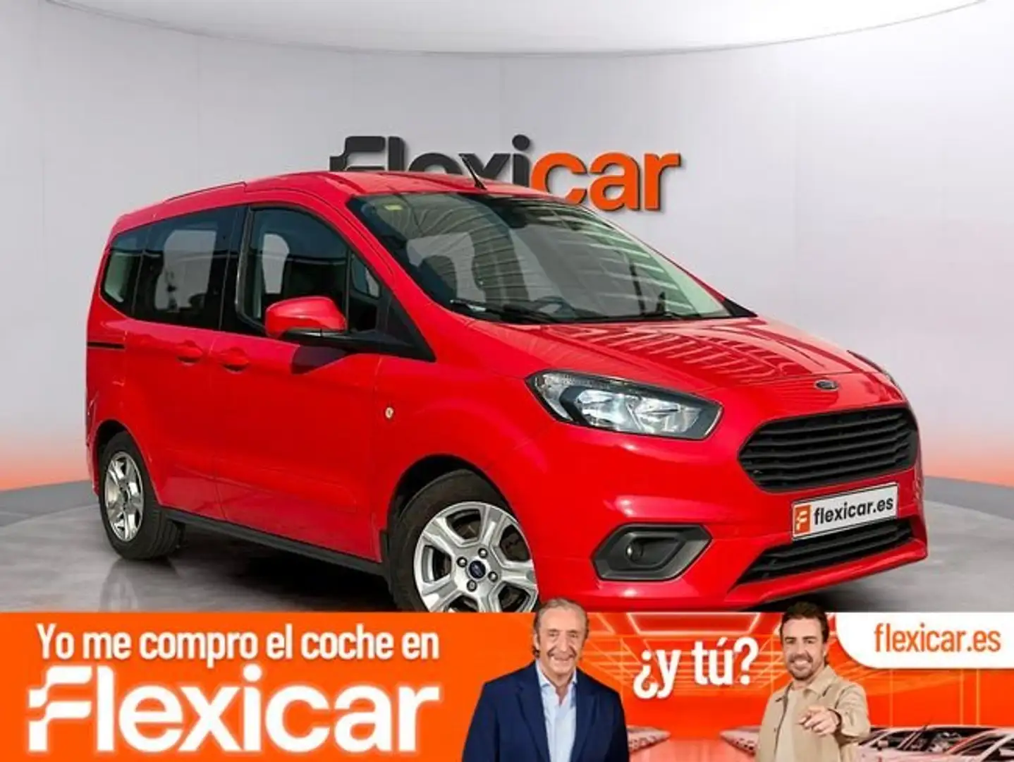 Ford Tourneo Courier 1.0 Ecoboost Ambiente Rojo - 1