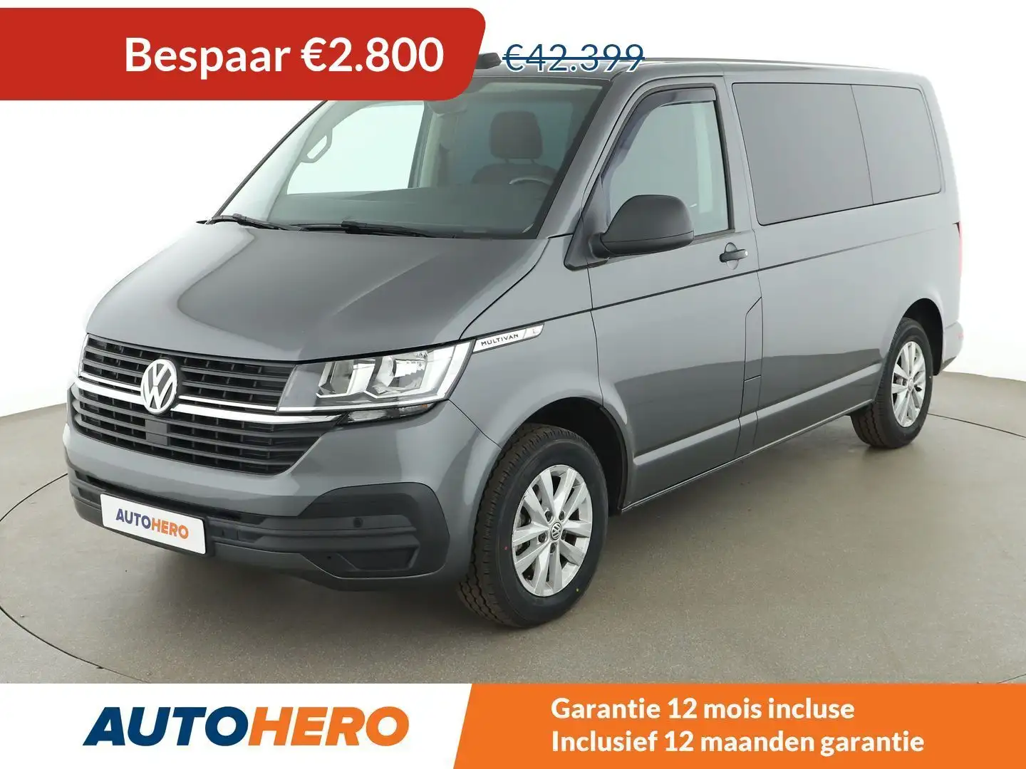 Volkswagen T6 Multivan 2.0 TDI Trendline FWD Grijs - 1