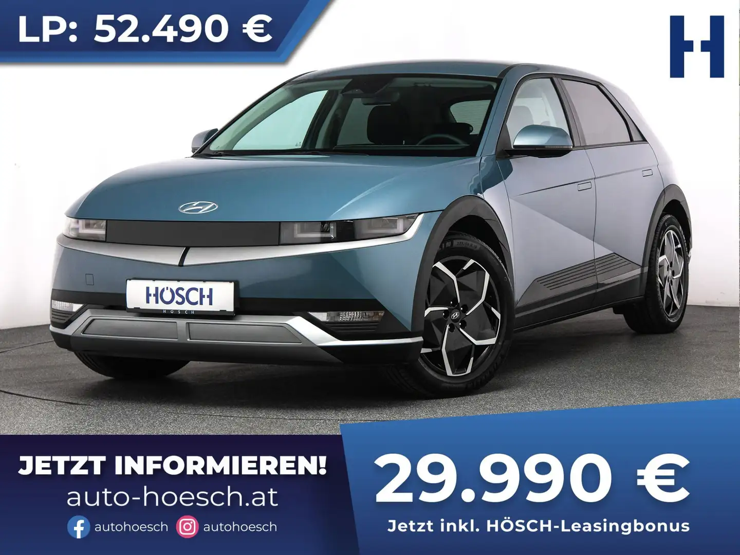 Hyundai IONIQ 5 58.2 kWh KAMERA ASSISTENZ 19er SOFORT Azul - 1