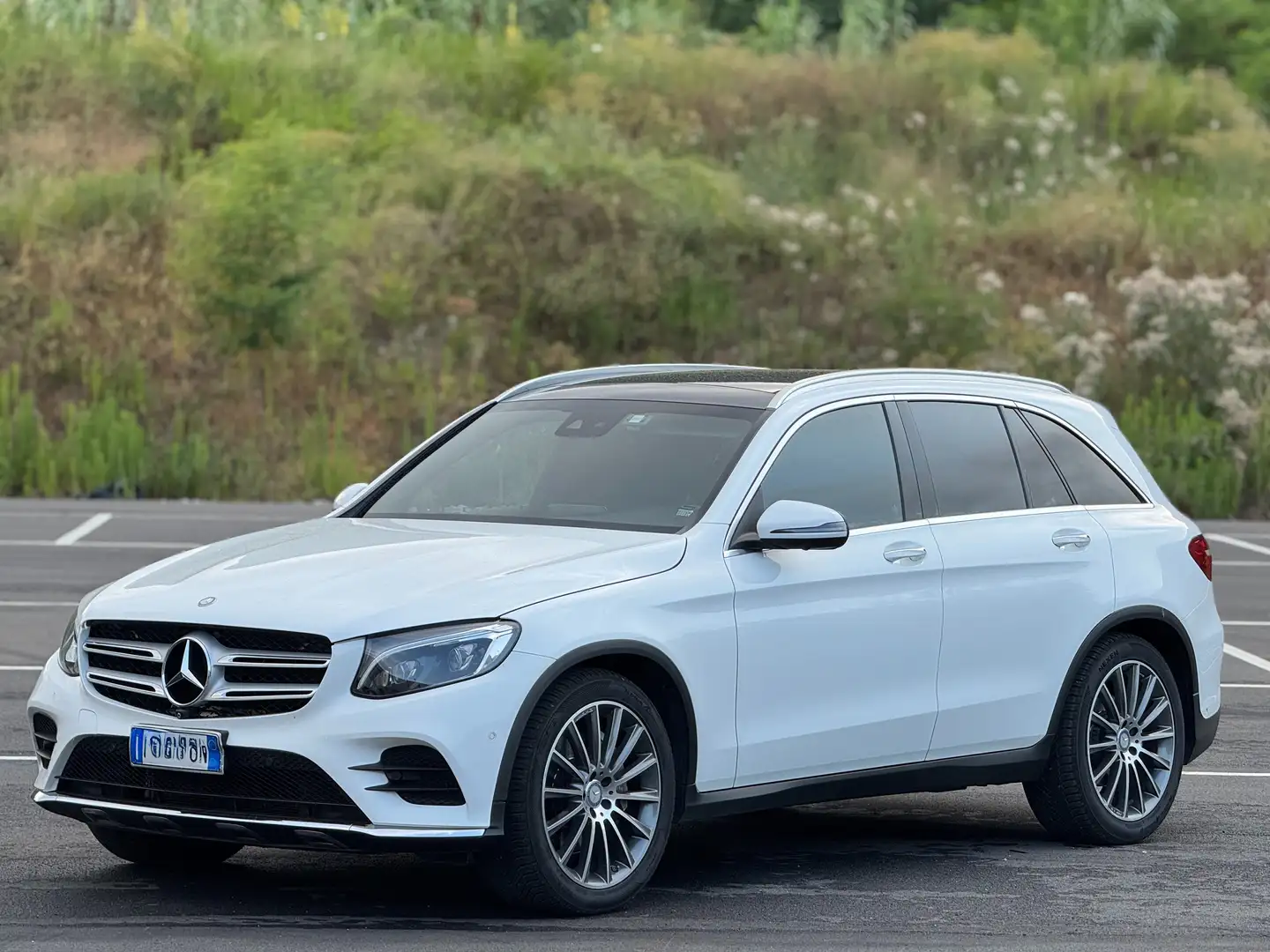 Mercedes-Benz GLC 250 d Exclusive 4matic auto Bianco - 1