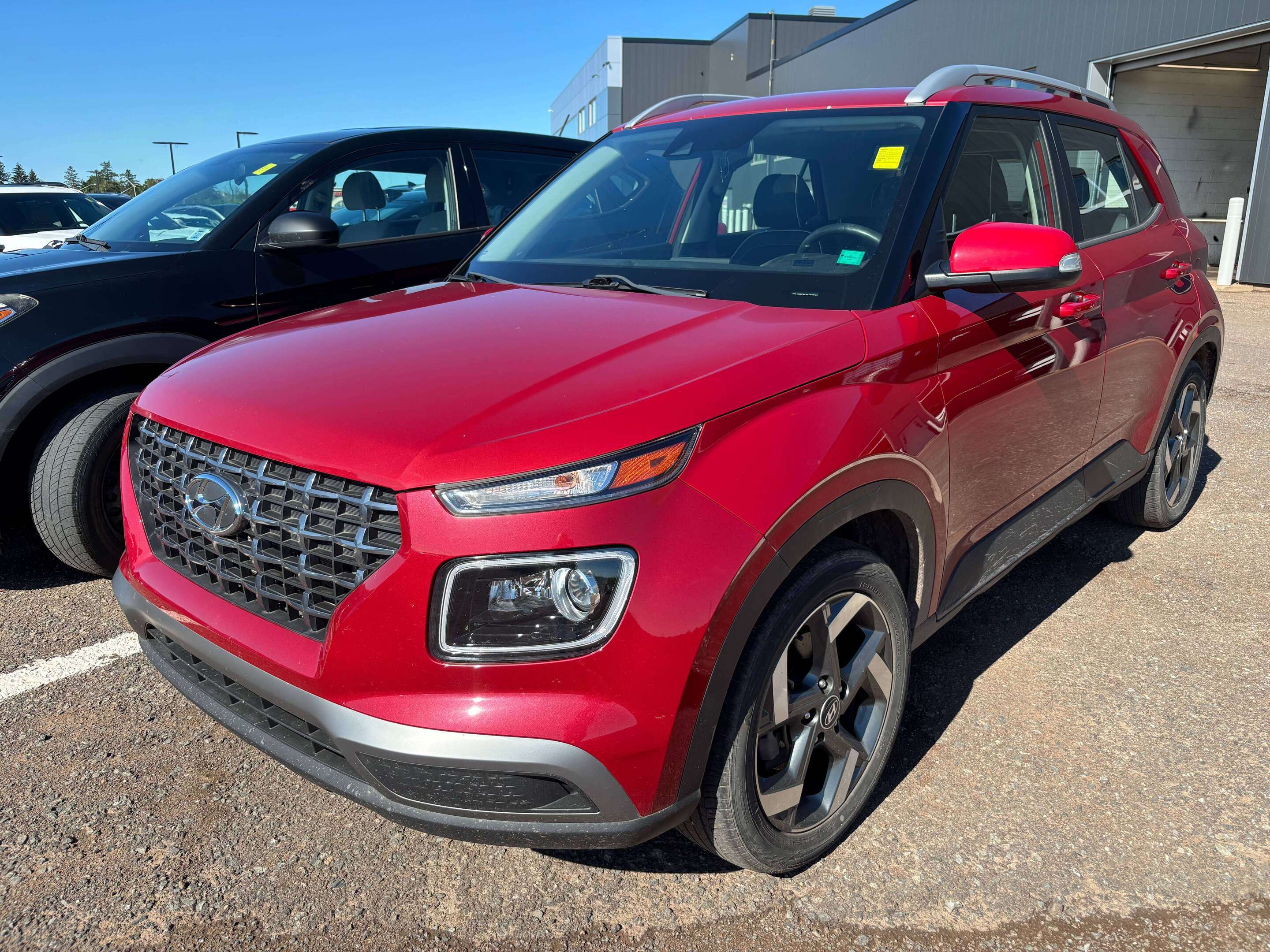 2020 Hyundai Venue Ultimate Black Interior