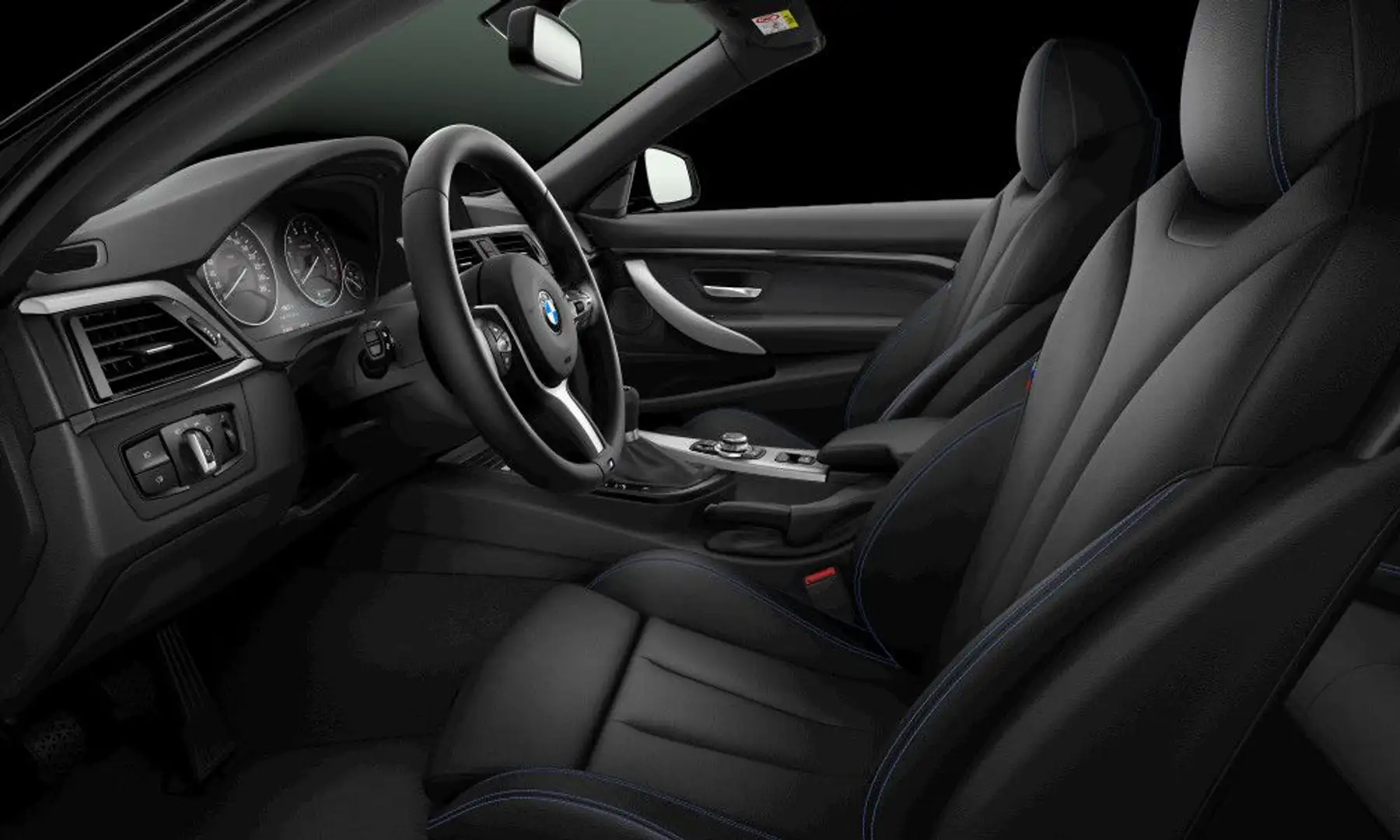 BMW 430 i Cabrio 430 M Sport*HeadUp*LED*Memory*SHZ Schwarz - 2