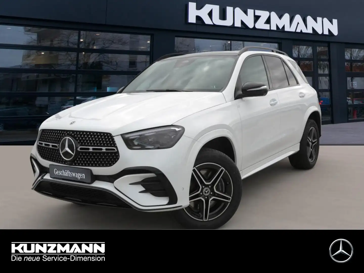 Mercedes-Benz GLE 450 d 4MATIC AMG Night Panorama Distronic Weiß - 1