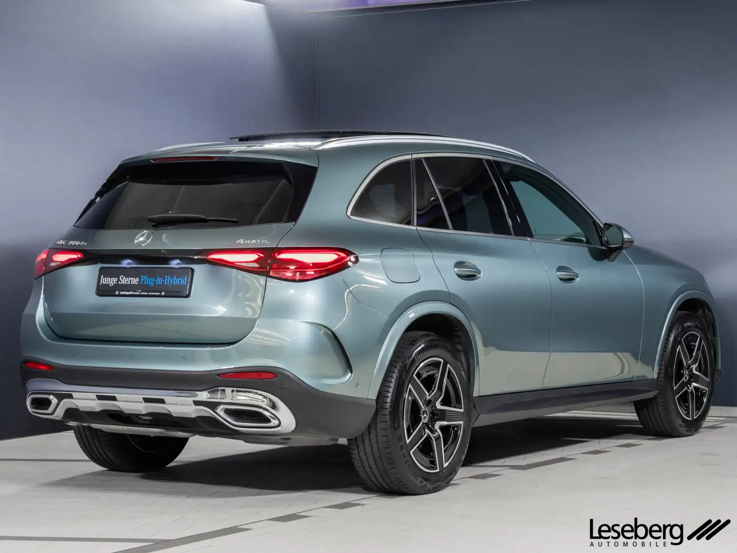 Mercedes-Benz GLC 300 GLC 300 de 4M AMG LED/AHK/Pano/Memory/Ambiente/ Silber - 2