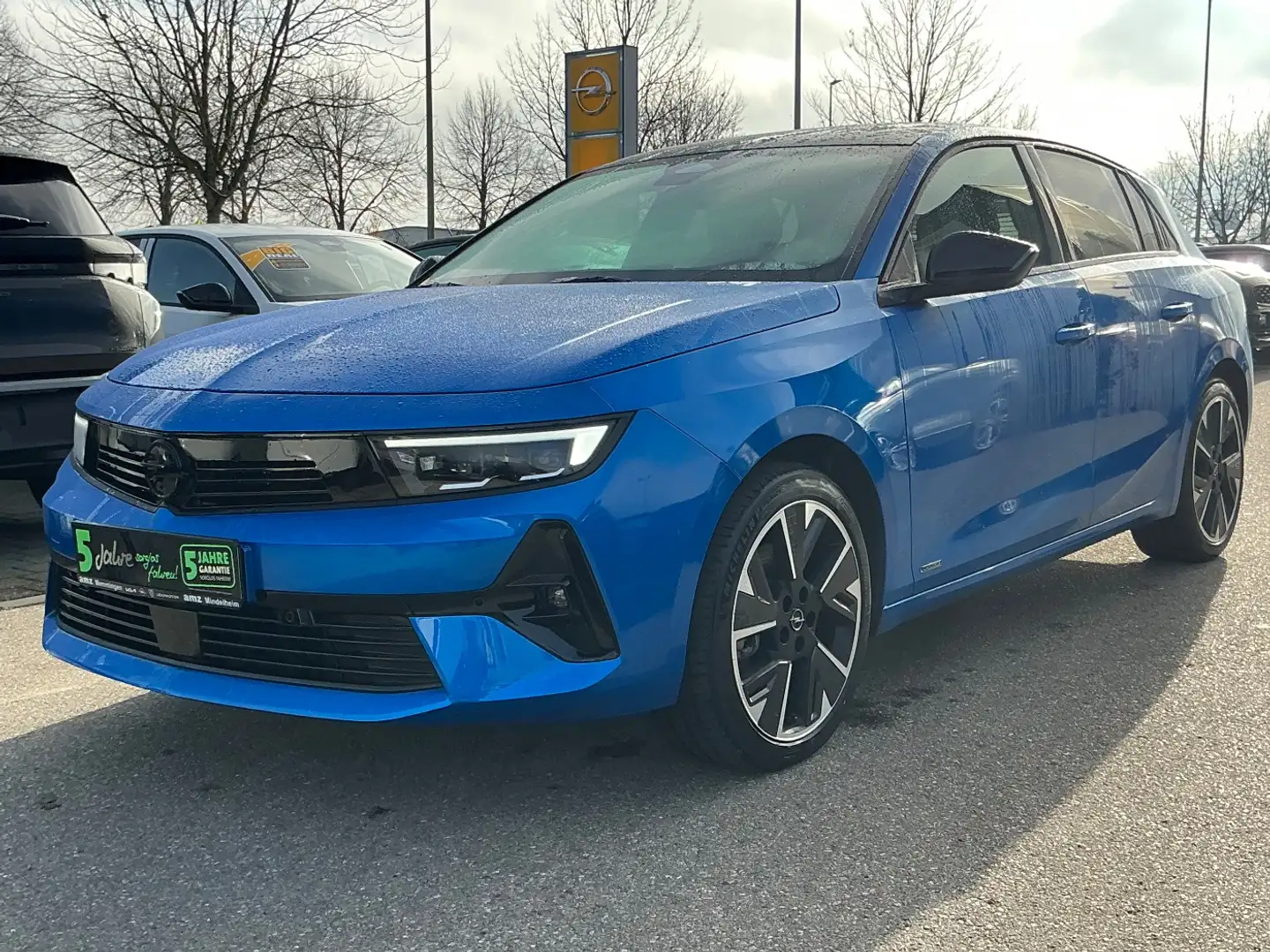 Opel Astra GS Electric ACC*Alcantara*Panoramadach Blau - 2