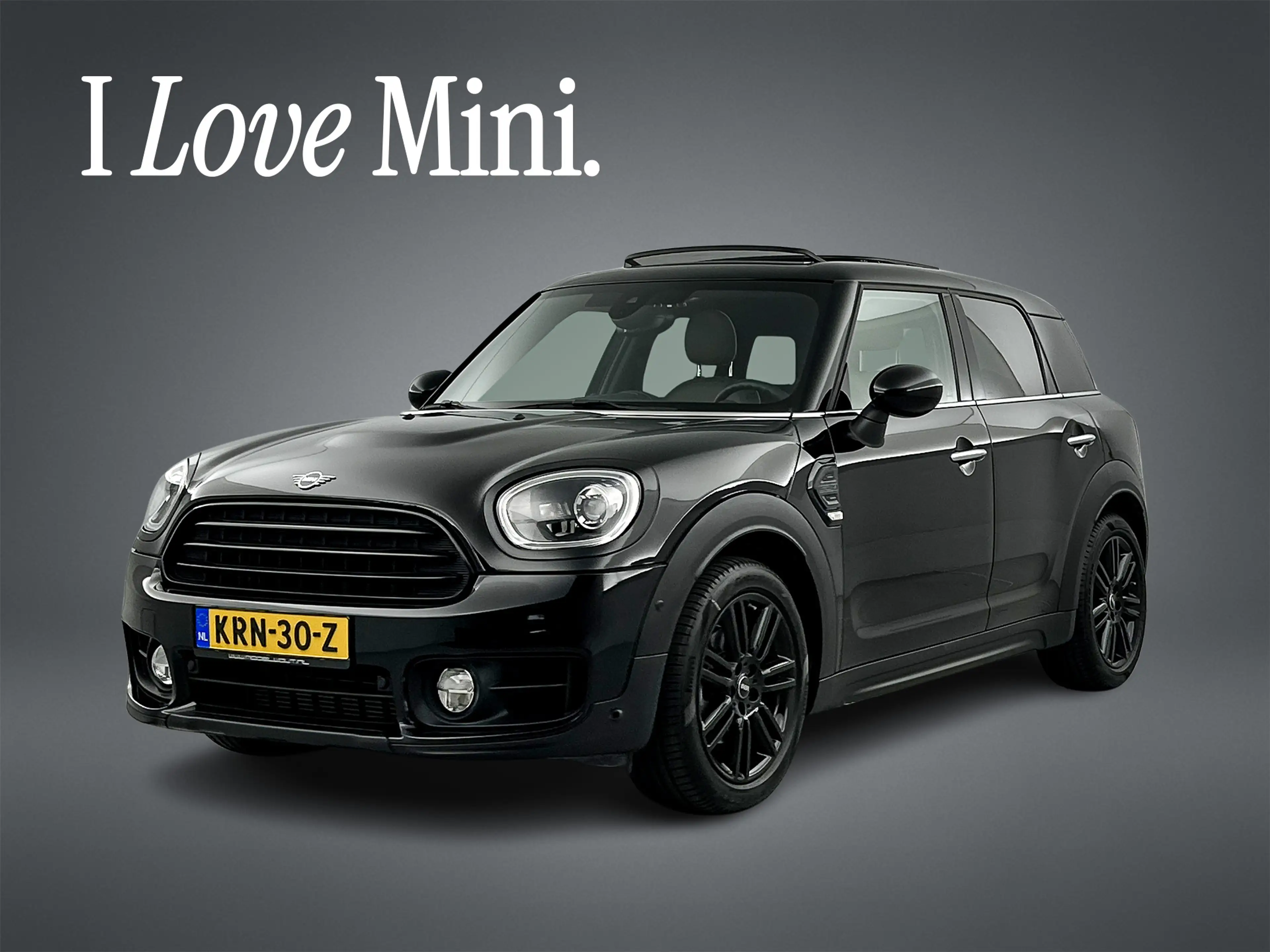 MINI Cooper Countryman 1.5 Aut. Longstone Black-Ed Pano-dak/Leder/Camera