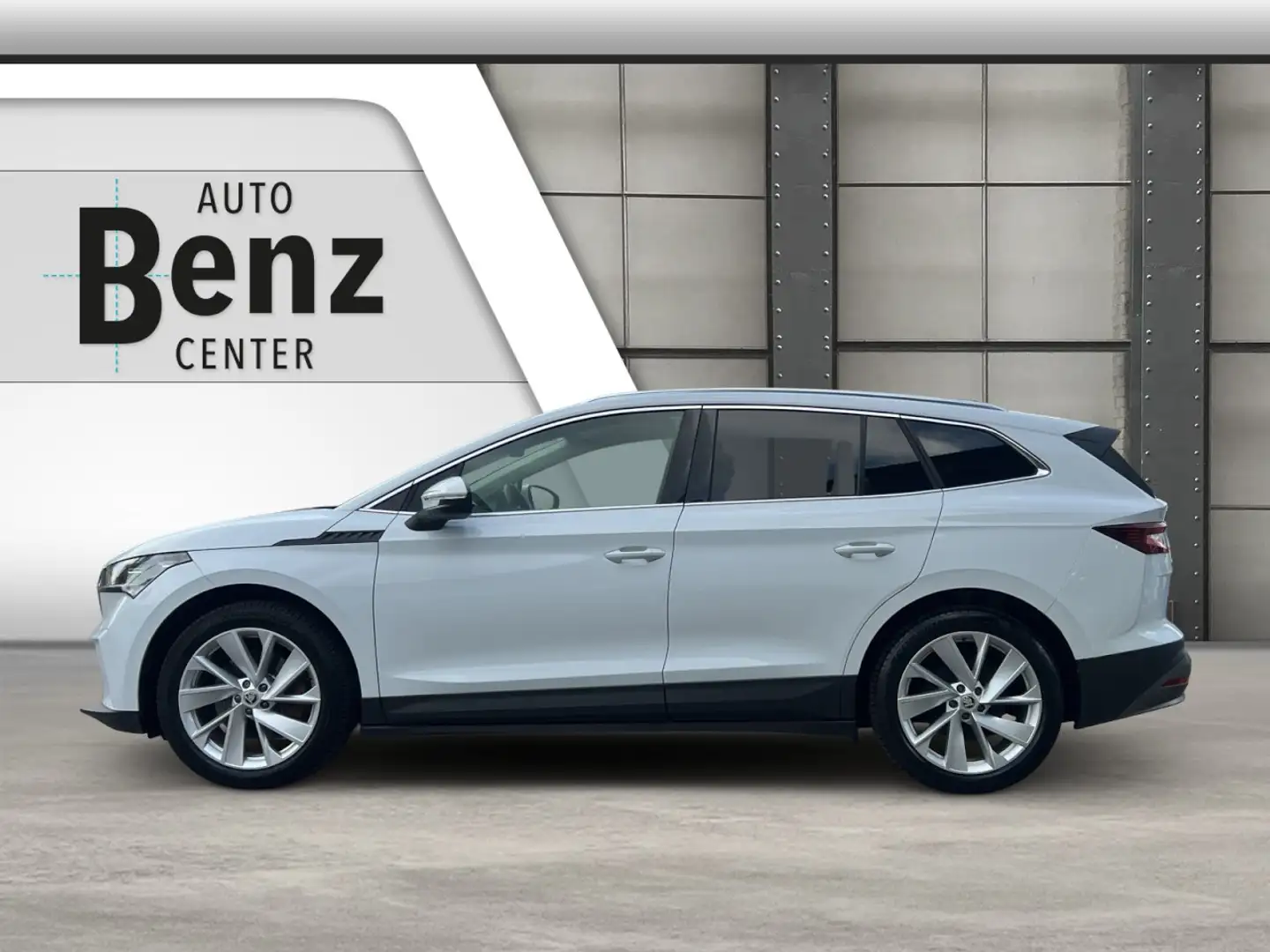 Skoda Enyaq 80 Suite *MATRIX*DCC*NAVI*ACC*EHK*KESSY* Klima Blanc - 2