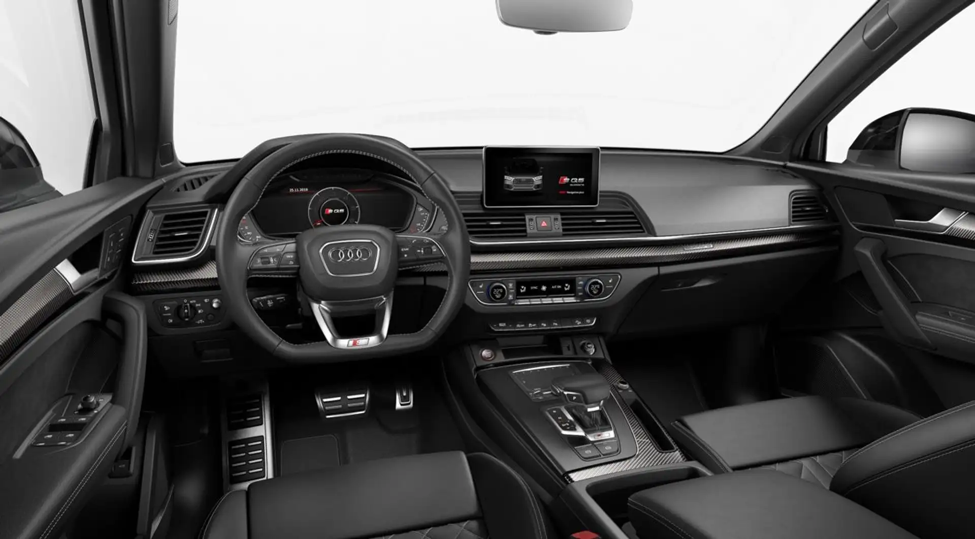 Audi SQ5 quatt. *Raute*Pano* AHK* B&O*  Matrix* Blanc - 2