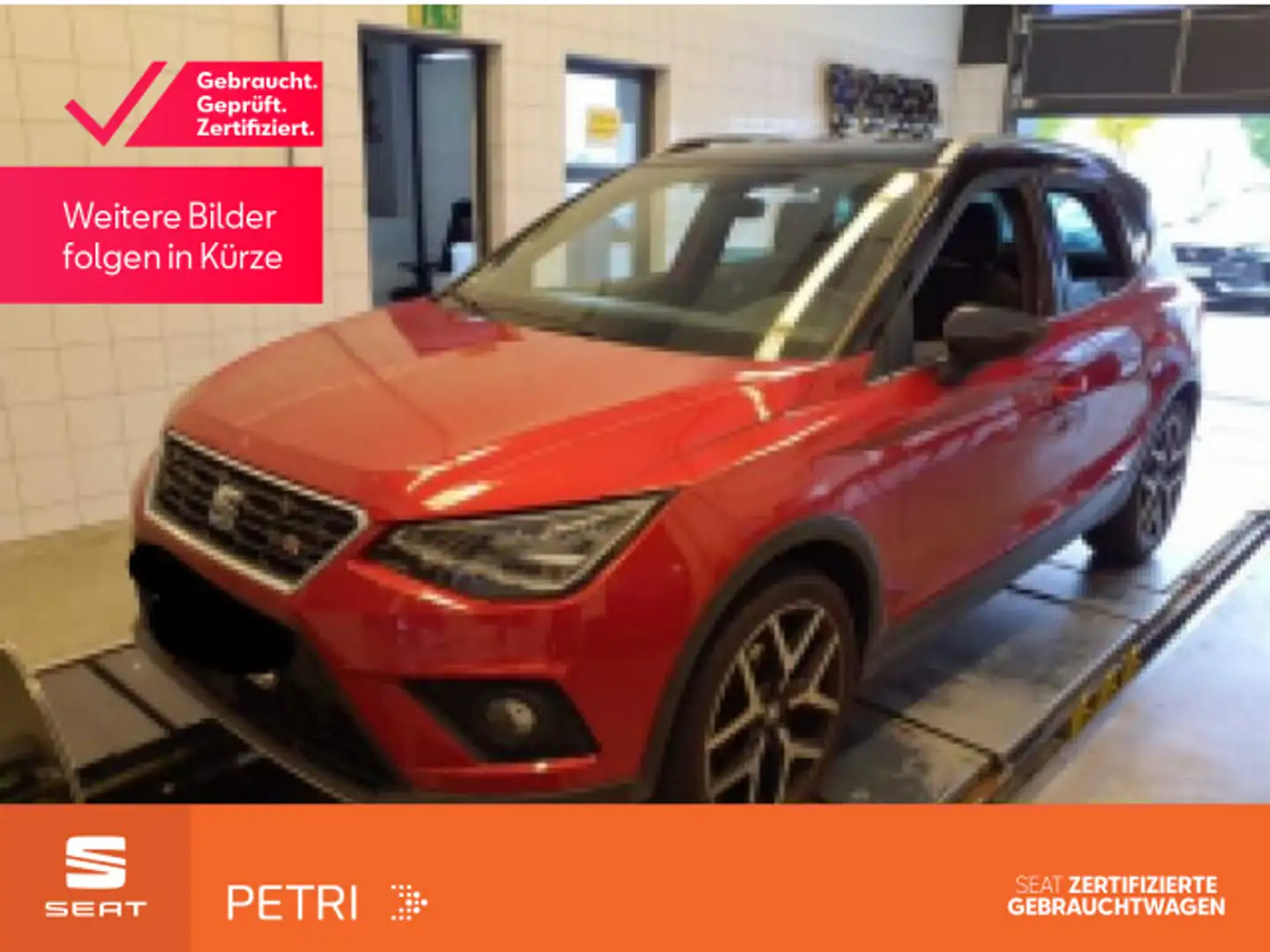SEAT Arona FR 1.5 TSI *PDC*KAM*LED*KLIMA*NAV*SHZ* Rot - 1