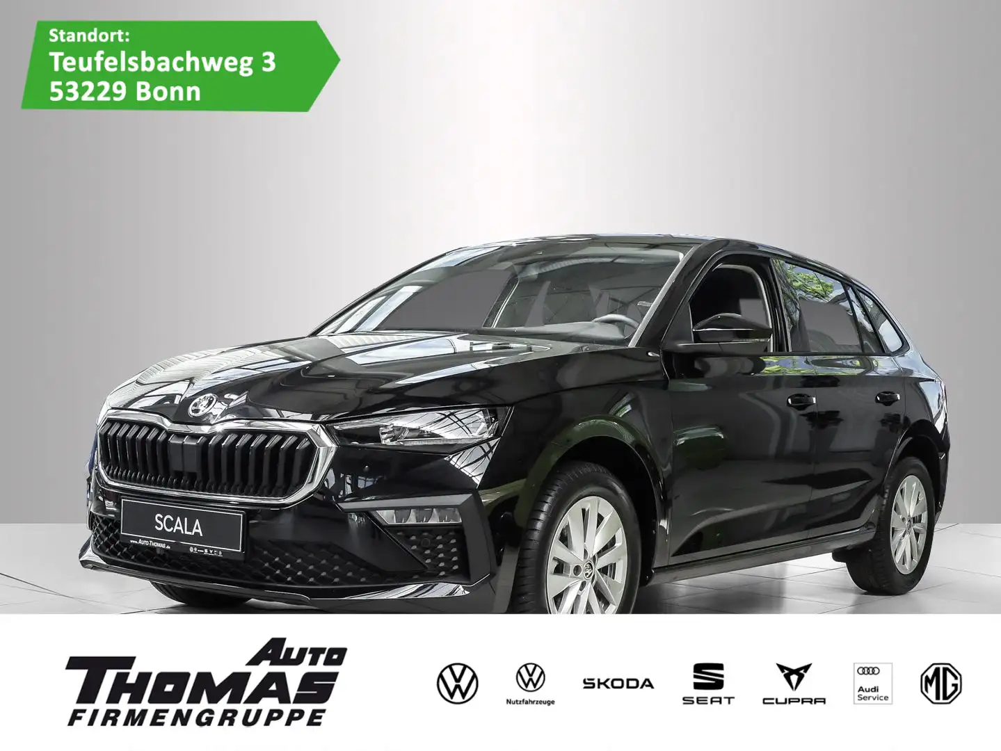Skoda Scala Selection 1.0 TSI DSG LED NAVI ACC Schwarz - 1