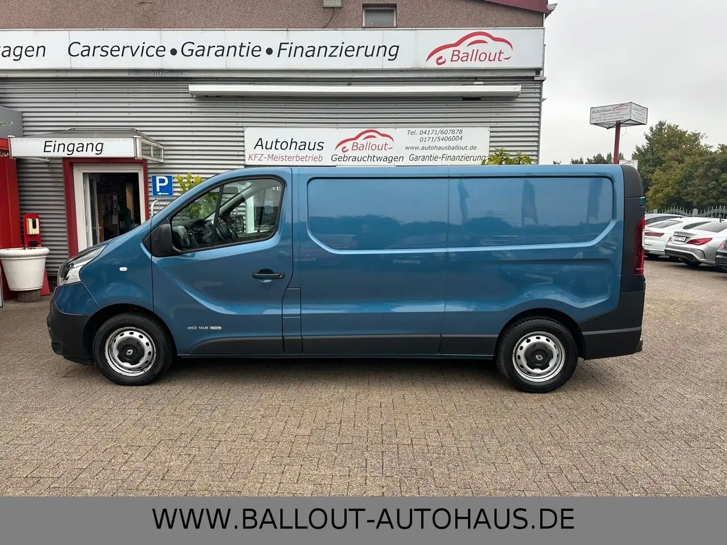 Renault Trafic Kasten L2H1 2,9t*2.HAND*KLIMA*AHK*KAMERA* Blau - 1