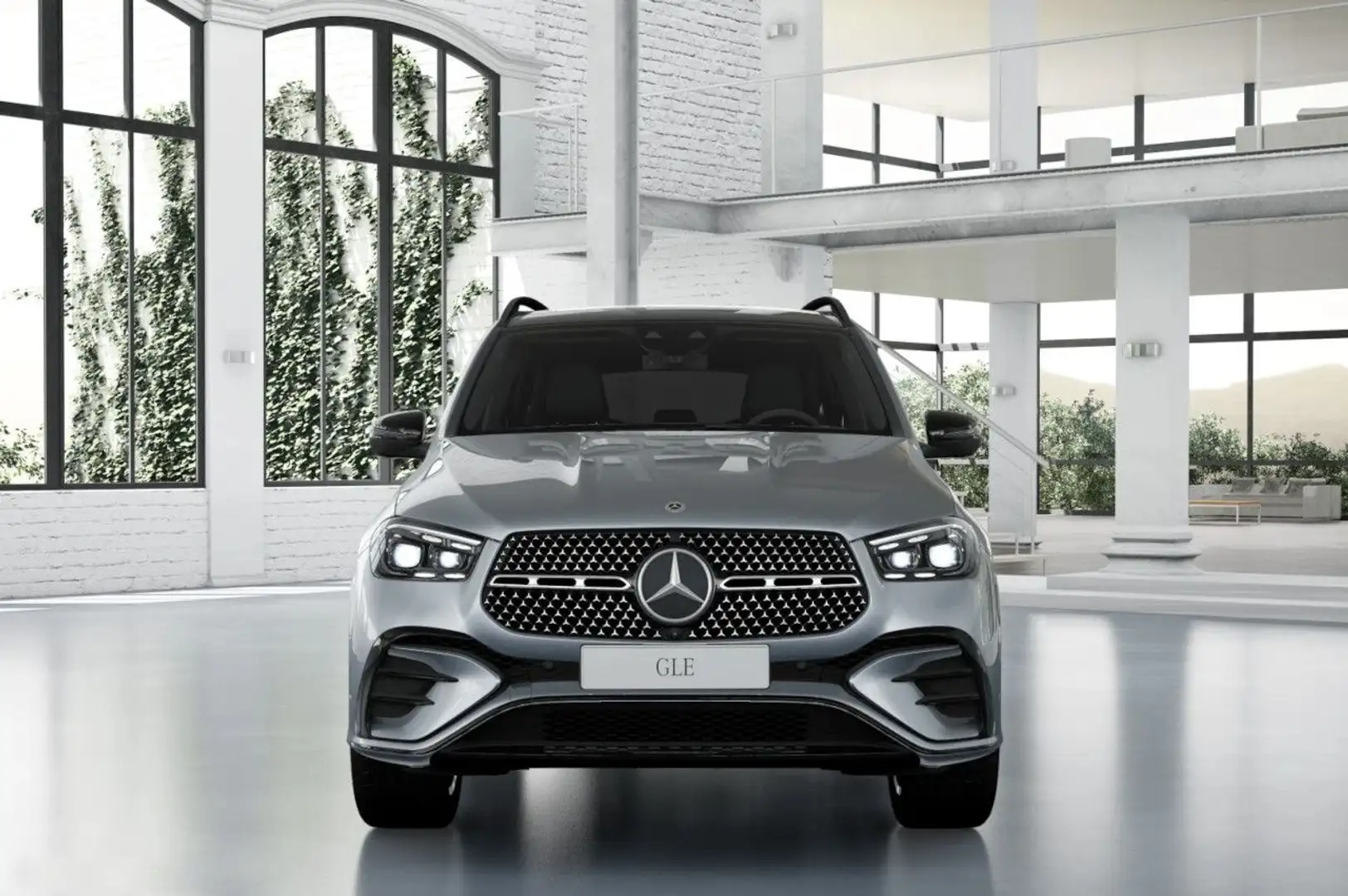 Mercedes-Benz GLE 300 d 4MATIC Plateado - 1