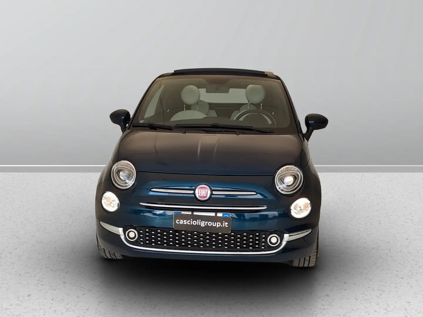 Fiat 500C C 1.0 FireFly Hybrid Dolcevita Bleu - 2