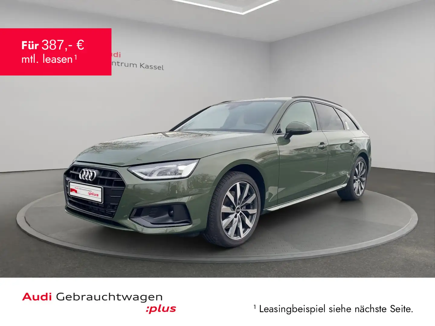 Audi A4 35 TFSI S line LED Navi 360° Kamera AHK Grün - 1