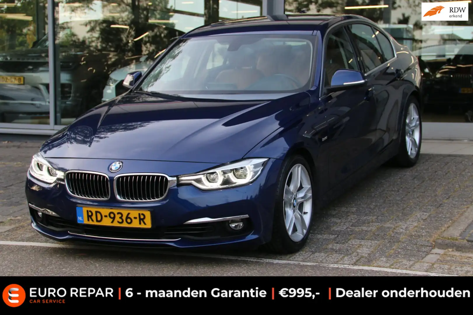 BMW 318 3-serie 318i Corporate Lease High Executive DEALER Bleu - 1