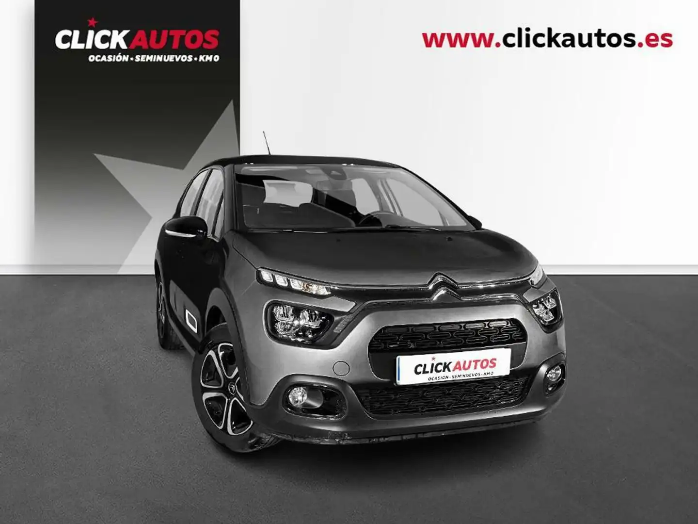 Citroen C3 1.2 PureTech S&S Feel Pack 83 Gris - 2