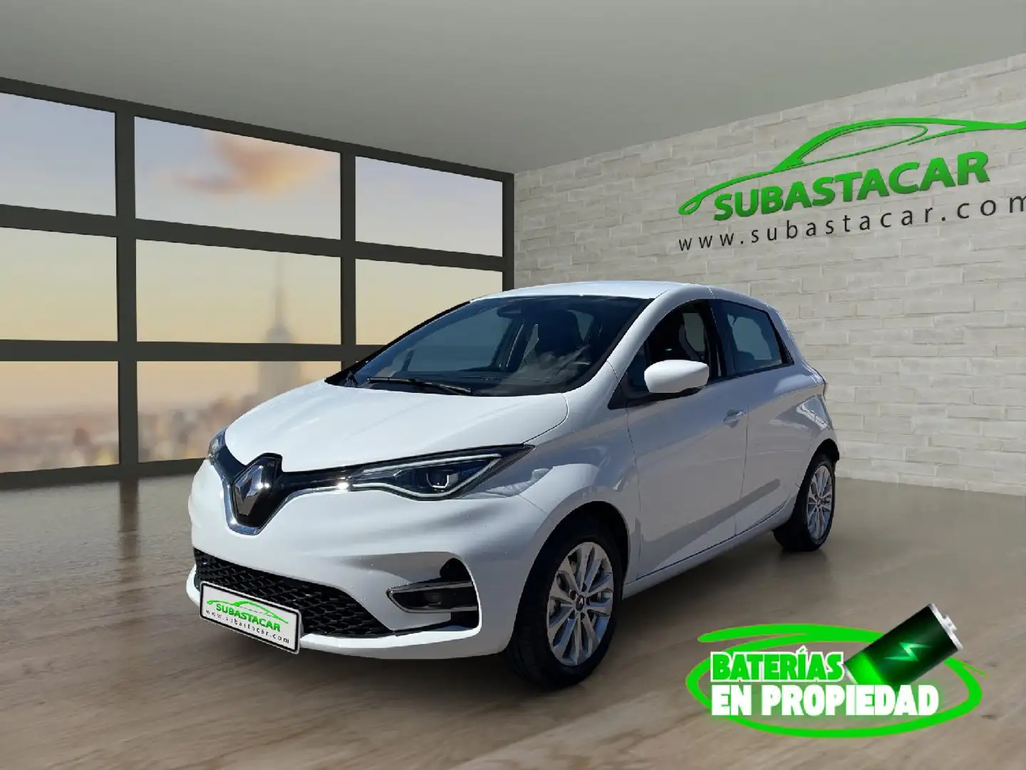 Renault ZOE Intens 100 kW R135 Batería 50kWh Blanco - 1