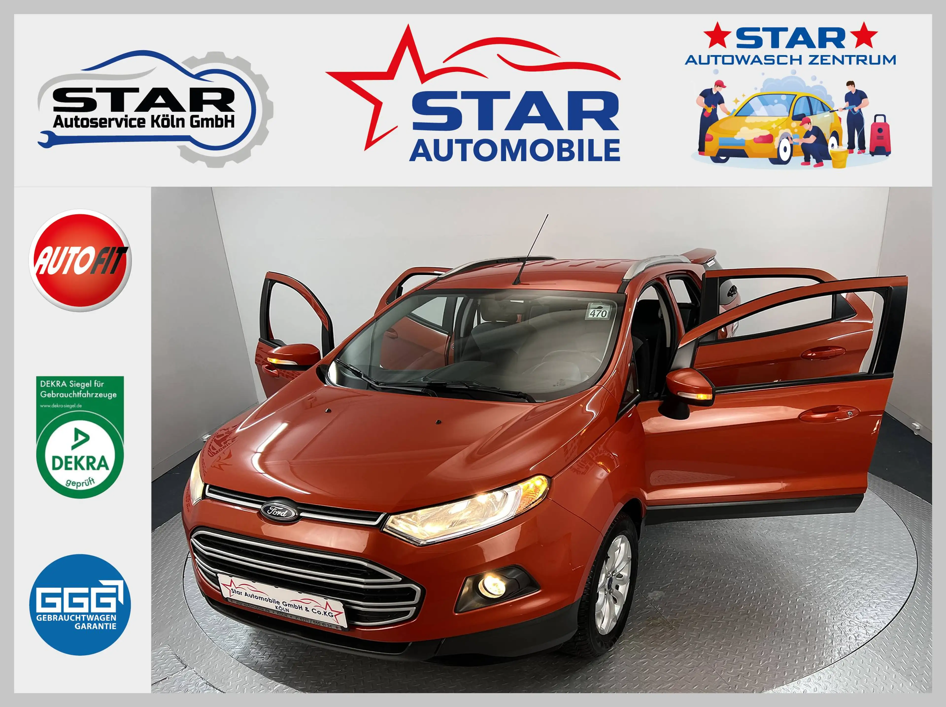 Ford EcoSport EcoSport 1.0 EcoBoost Trend | 125 PS | Klimaautomatik | SHZ | PDC | SYNC | 16" Alu / Berganfahrassistent /
