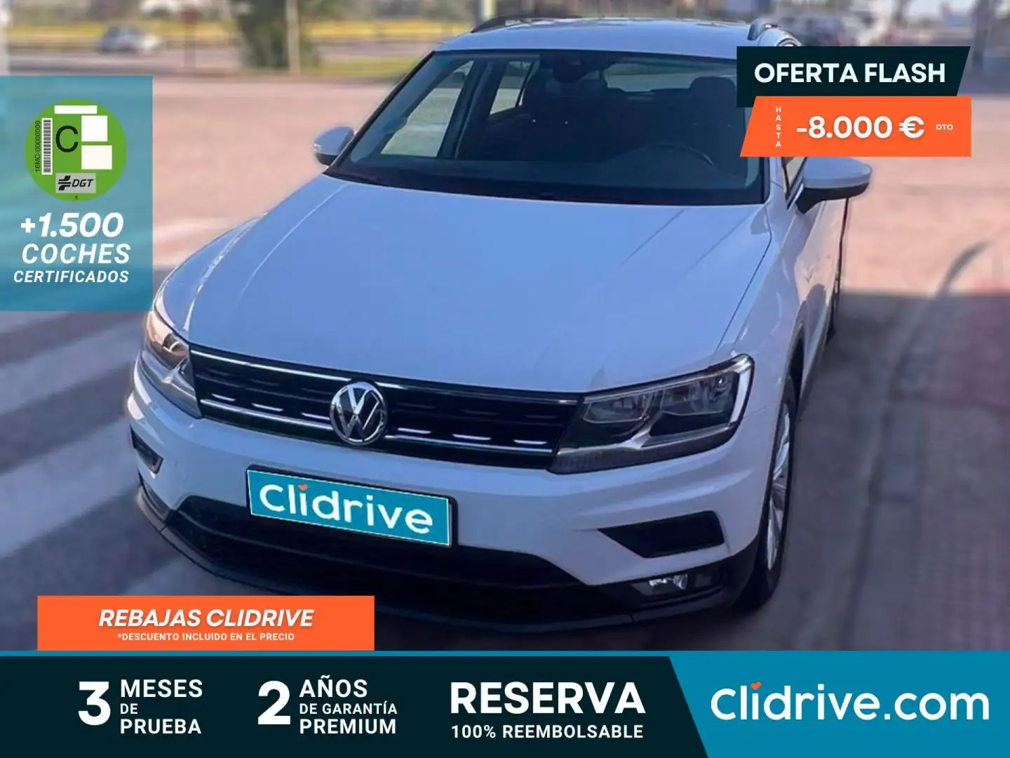 Volkswagen Tiguan 1.5 TSI Advance 96kW Blanco - 1