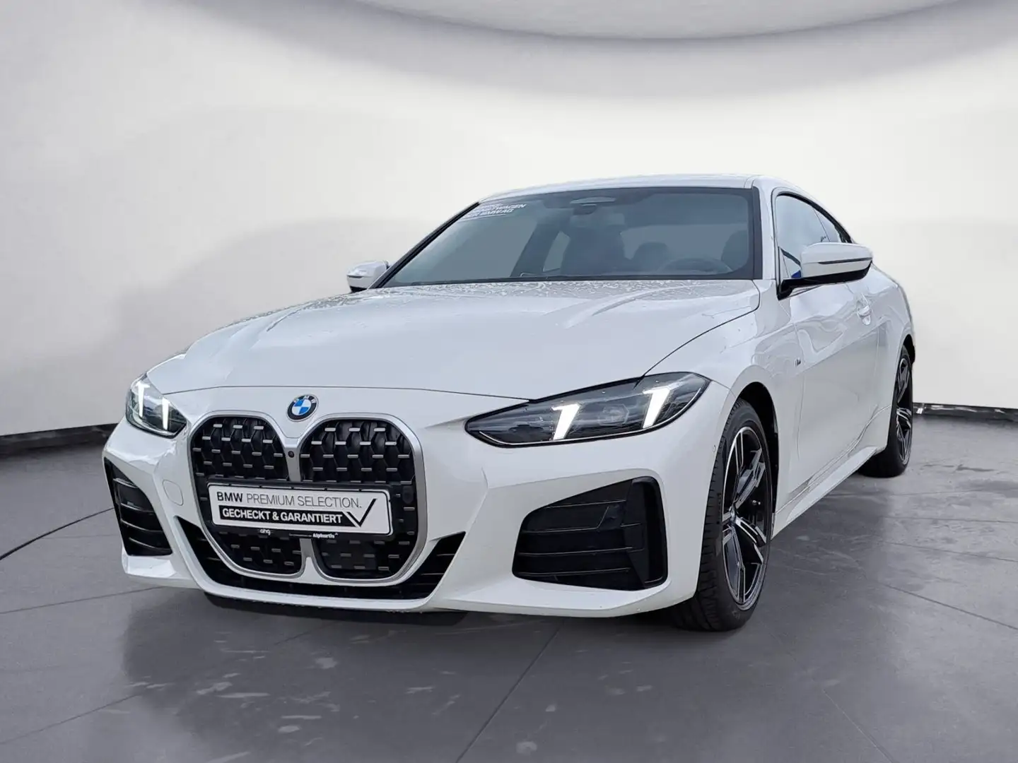 BMW 420 i Coupe M Sportpaket Navi Head Up Aktive Gesc Weiß - 2