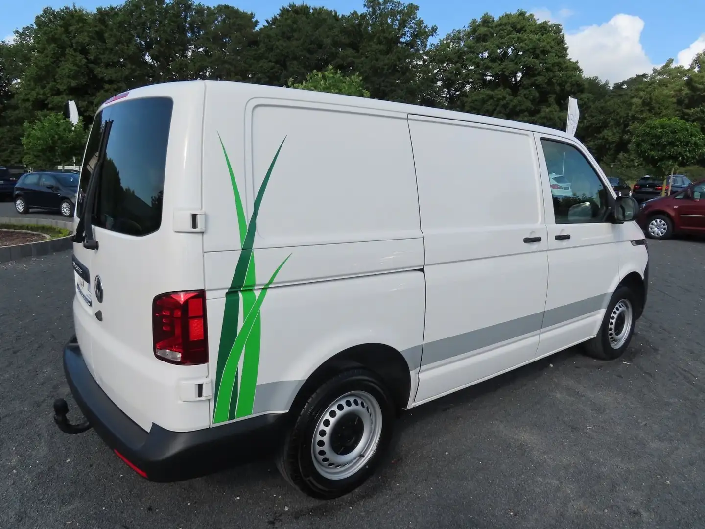 Volkswagen T6 Transporter T6.1 Transp. 2,0TDI Kasten Navi Kamera AHK 1.Hd Weiß - 2