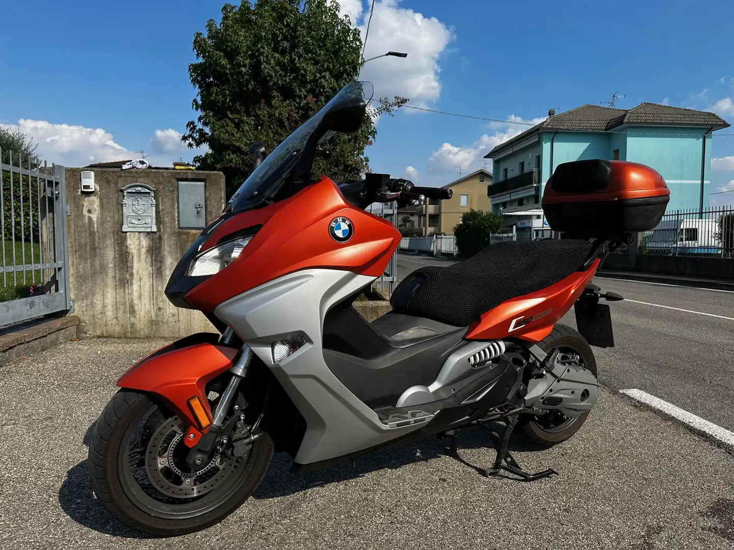BMW C 650 Portocaliu - 1