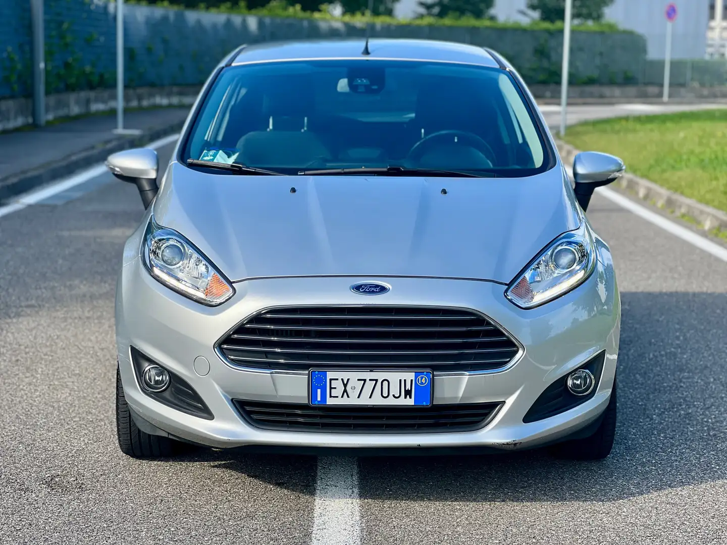 Ford Fiesta Fiesta VI 2013 5p 1.0 ecoboost Titanium 100cv Grigio - 2