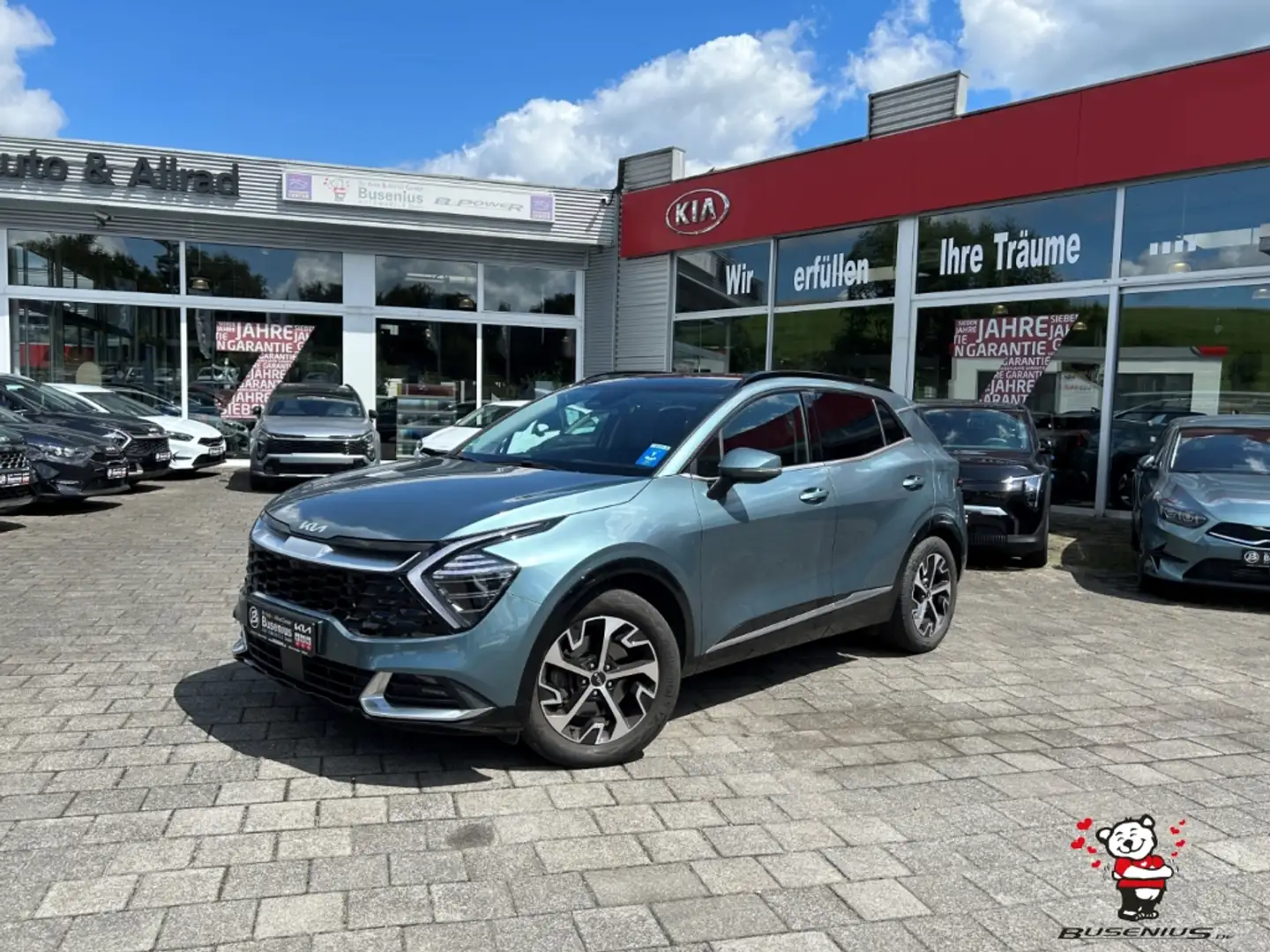 Kia Sportage 1.6 T-GDI DCT Spirit +Pano+Dri+Led+So+AHK Grau - 1