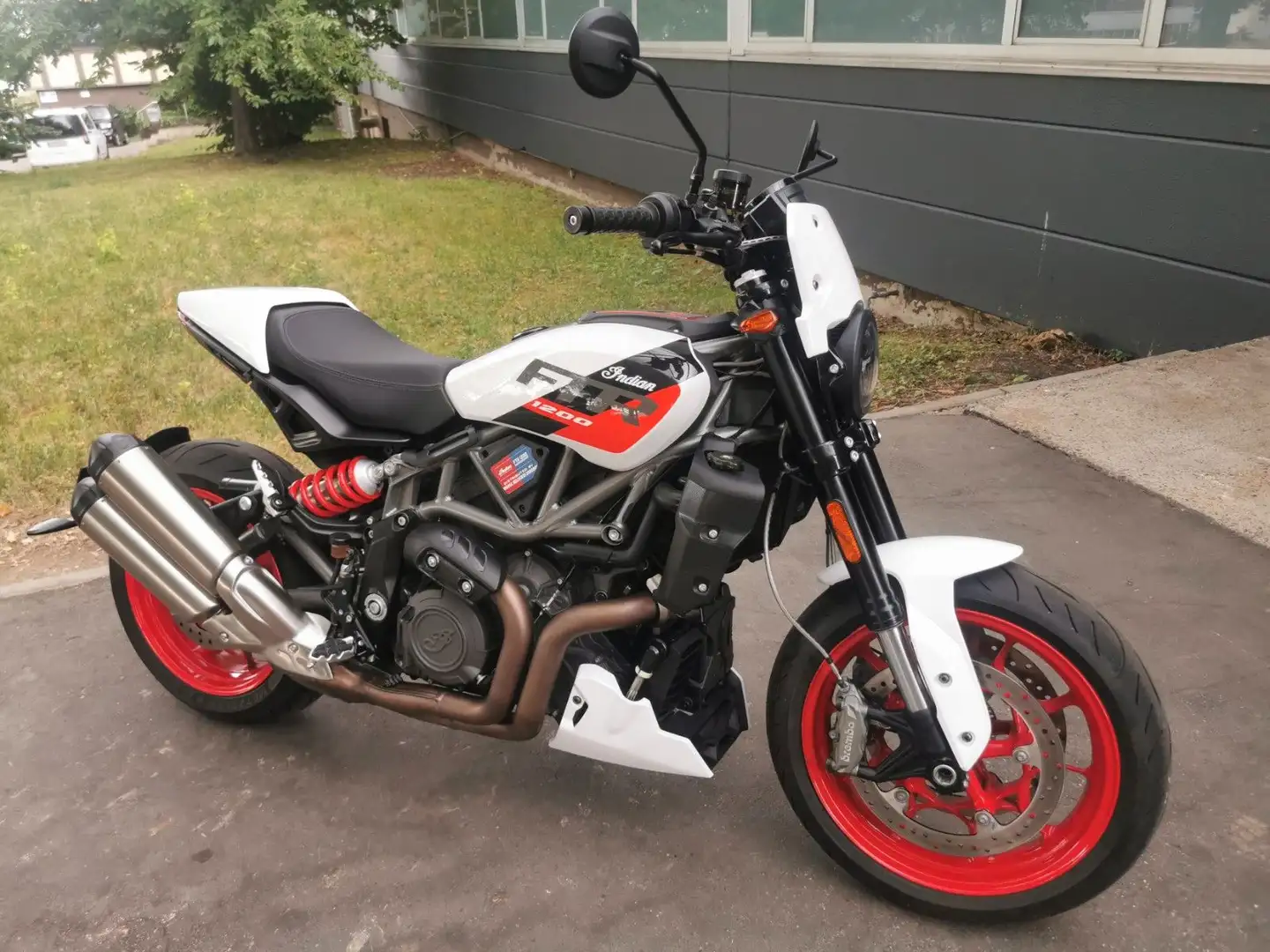 Indian FTR 1200 Sport Bílá - 1