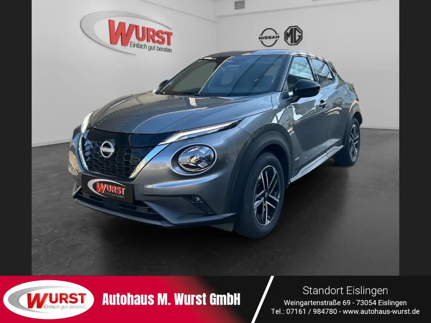 Nissan Juke Hybrid N-Connecta 1.6 HYBRID Winter-Paket BFS Kame Grau - 1