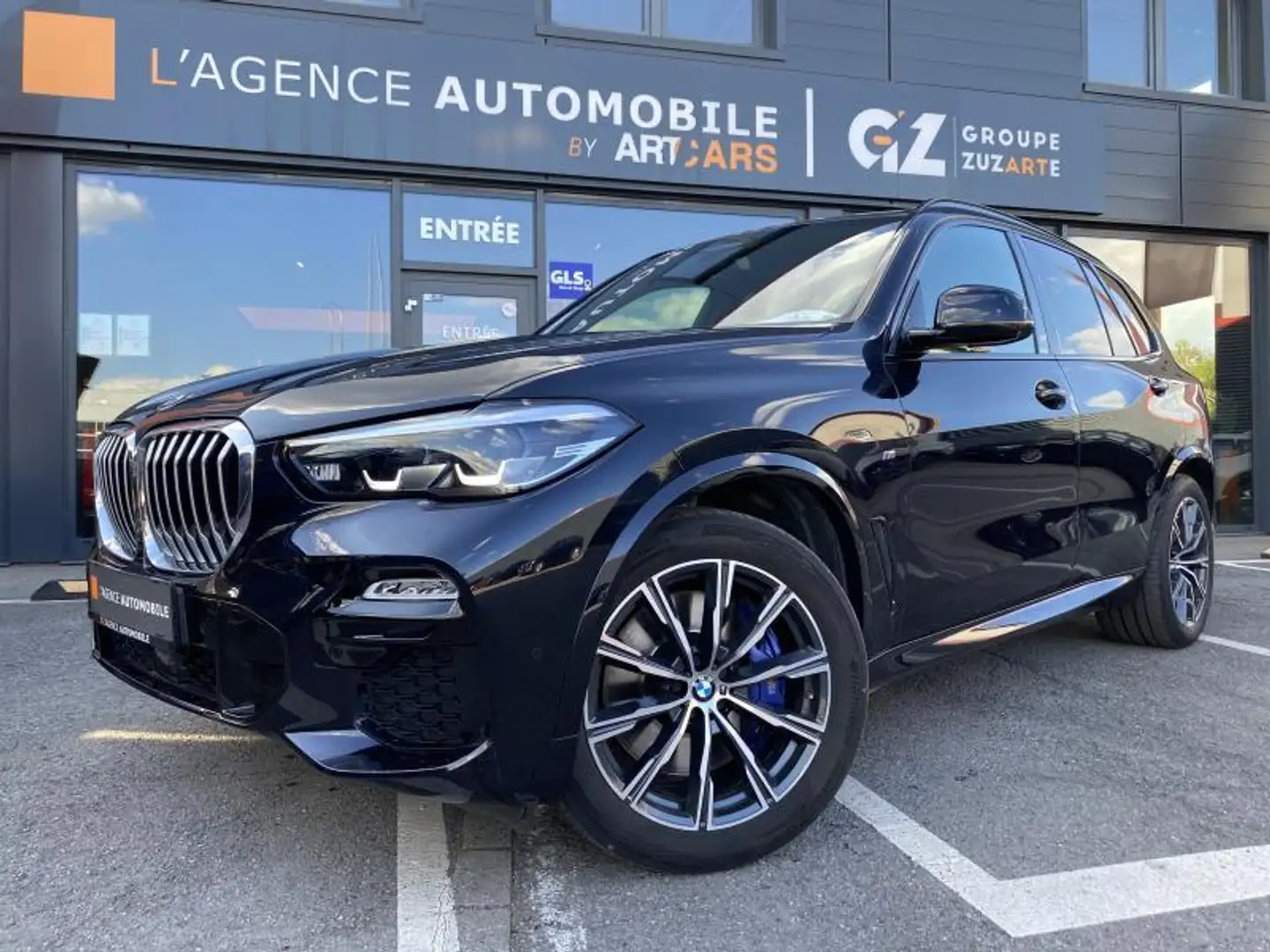 BMW X5 xDrive30d Pack M Bleu - 2