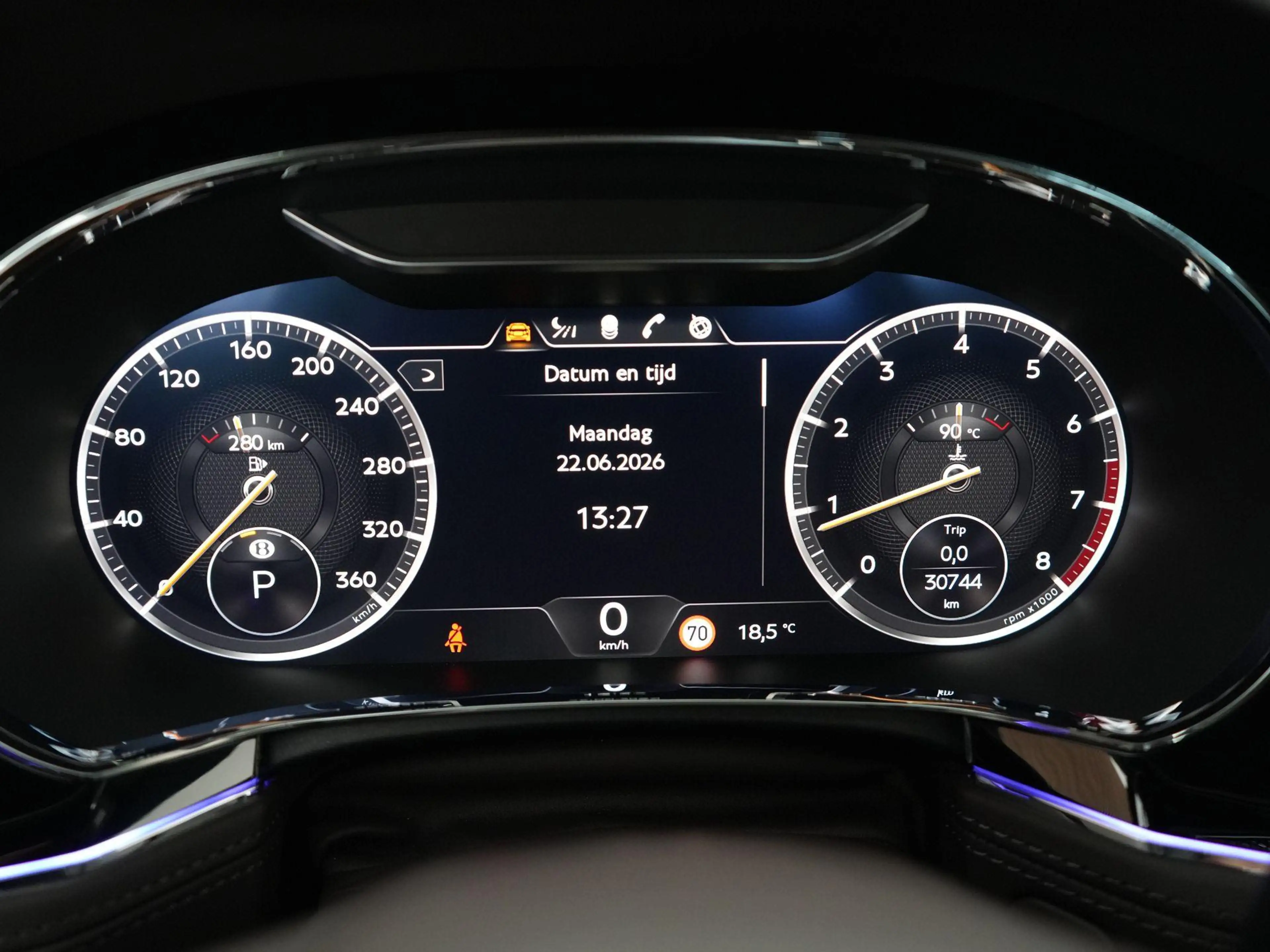 Bentley Continental GT 4.0 V8 550pk |Blackline|B&O|Mulliner Driving|Adapt — photo 13