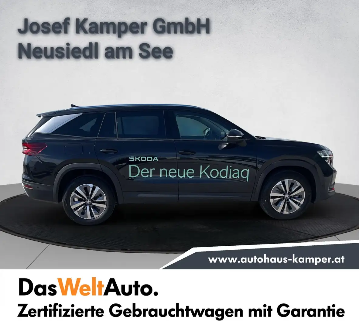 Skoda Kodiaq 4x4 Selection TDI DSG Zwart - 1