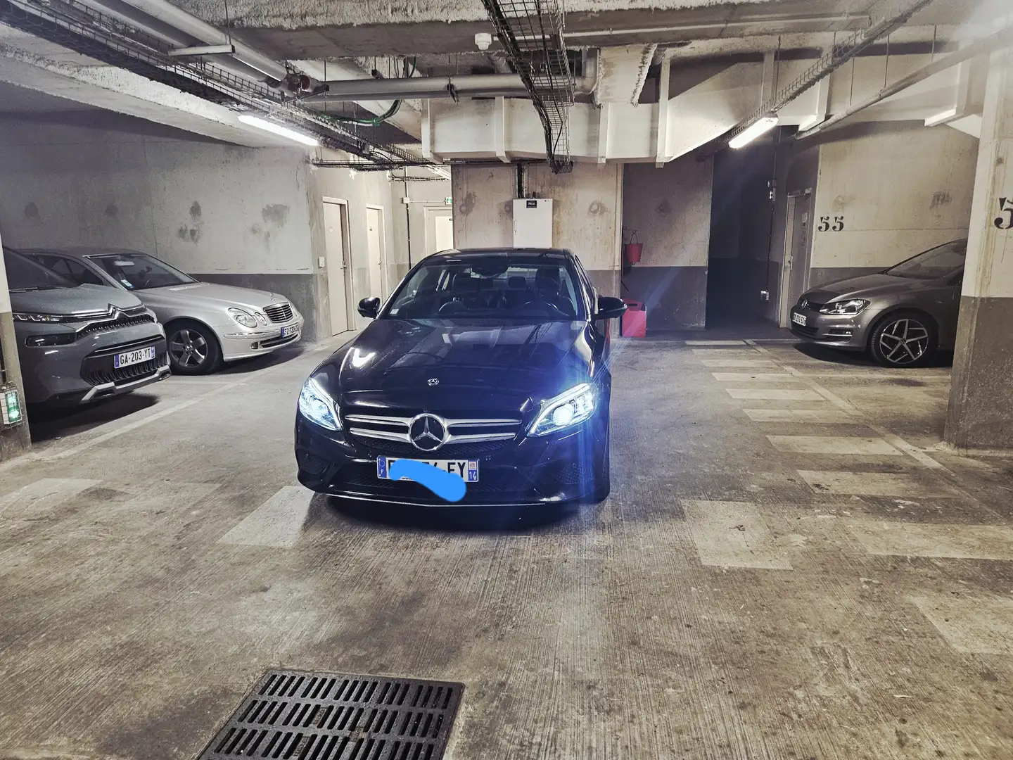 Mercedes-Benz C 200 Classe C 200 d 9G-Tronic Avantgarde Line Noir - 1