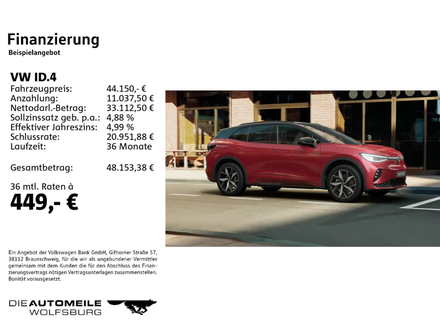 Volkswagen ID.4 4Motion GTX HeadUp/Matrix/H+K/AHK/Pano Rot - 2