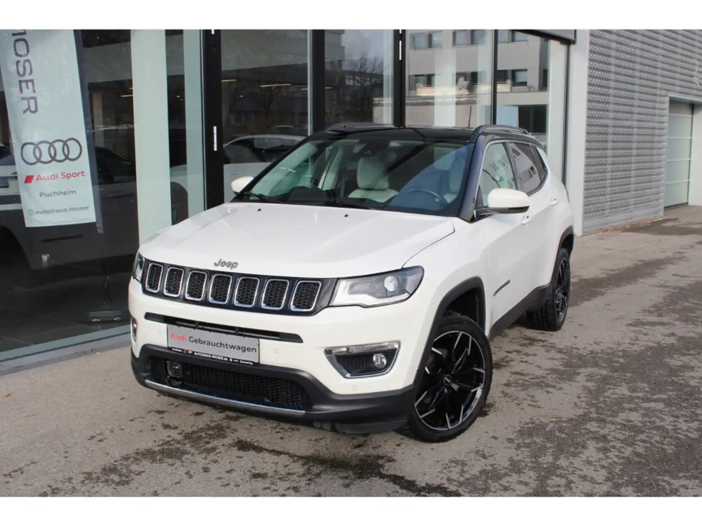 Jeep Compass Limited 4WDAut.NAV*Leder*Beats*SDach*Cam!!! Blanc - 2