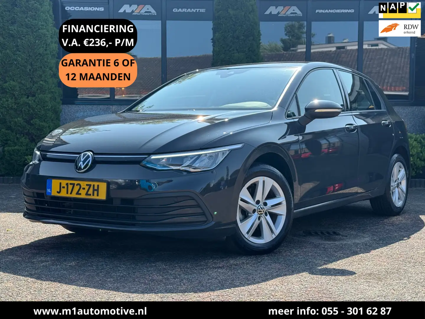 Volkswagen Golf 1.0 TSI Life Business | A/C | Cruise |1E EIG Gris - 1