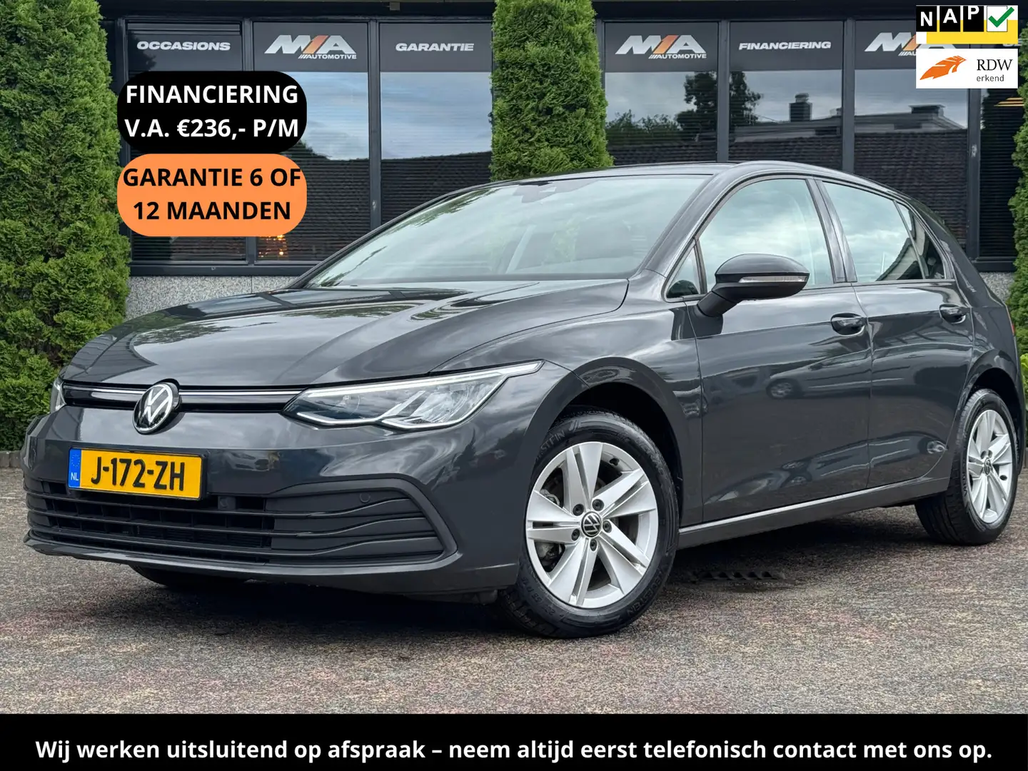 Volkswagen Golf 1.0 TSI Life Business | A/C | Cruise |1E EIG Grijs - 1