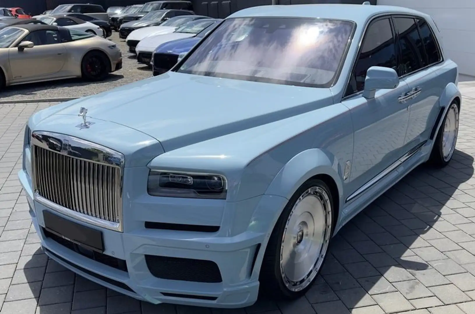 Rolls-Royce Cullinan Albastru - 2