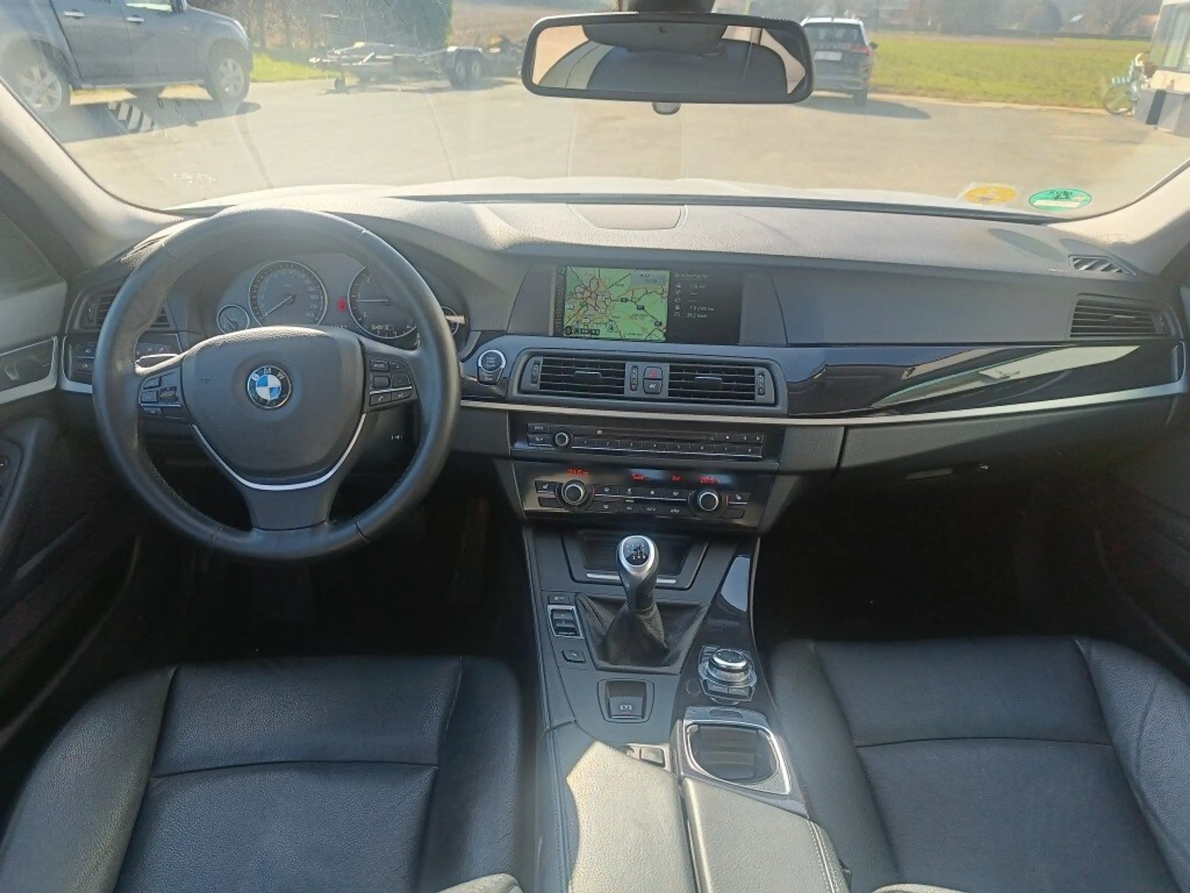 BMW 525 525d Start/Stop 217pk/ch - 94.000km - GPS/LEER/CAMERA — photo 7