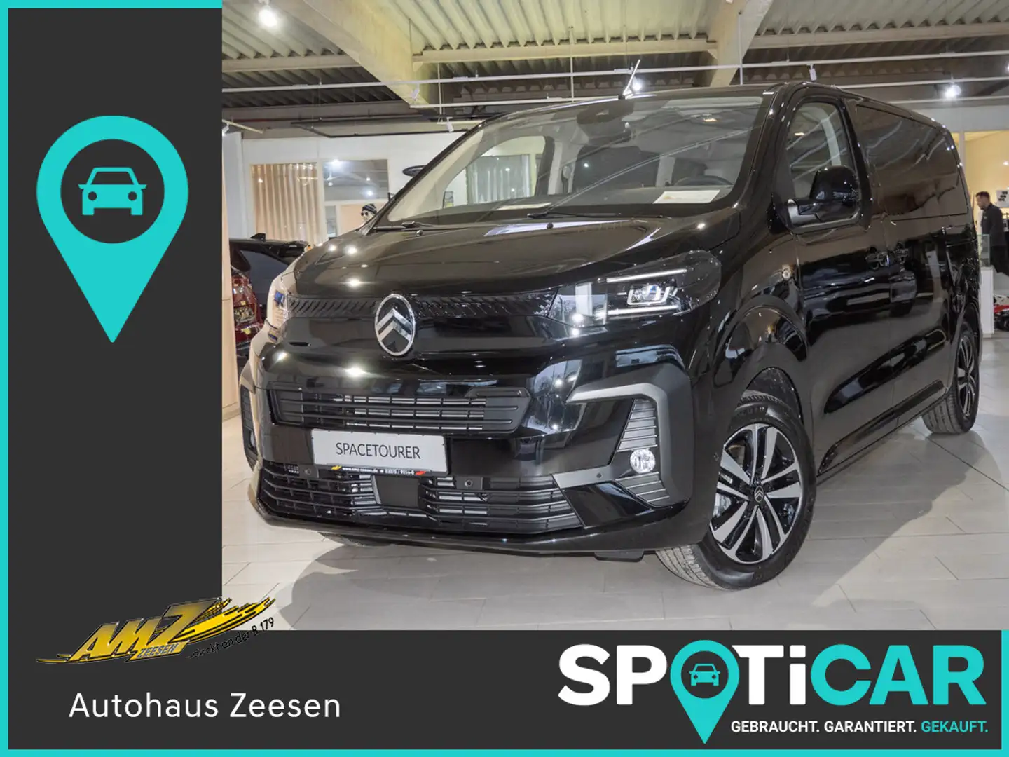 Citroen Spacetourer PLUS M BlueHDi 180 EAT8 S&S AHK Fekete - 1