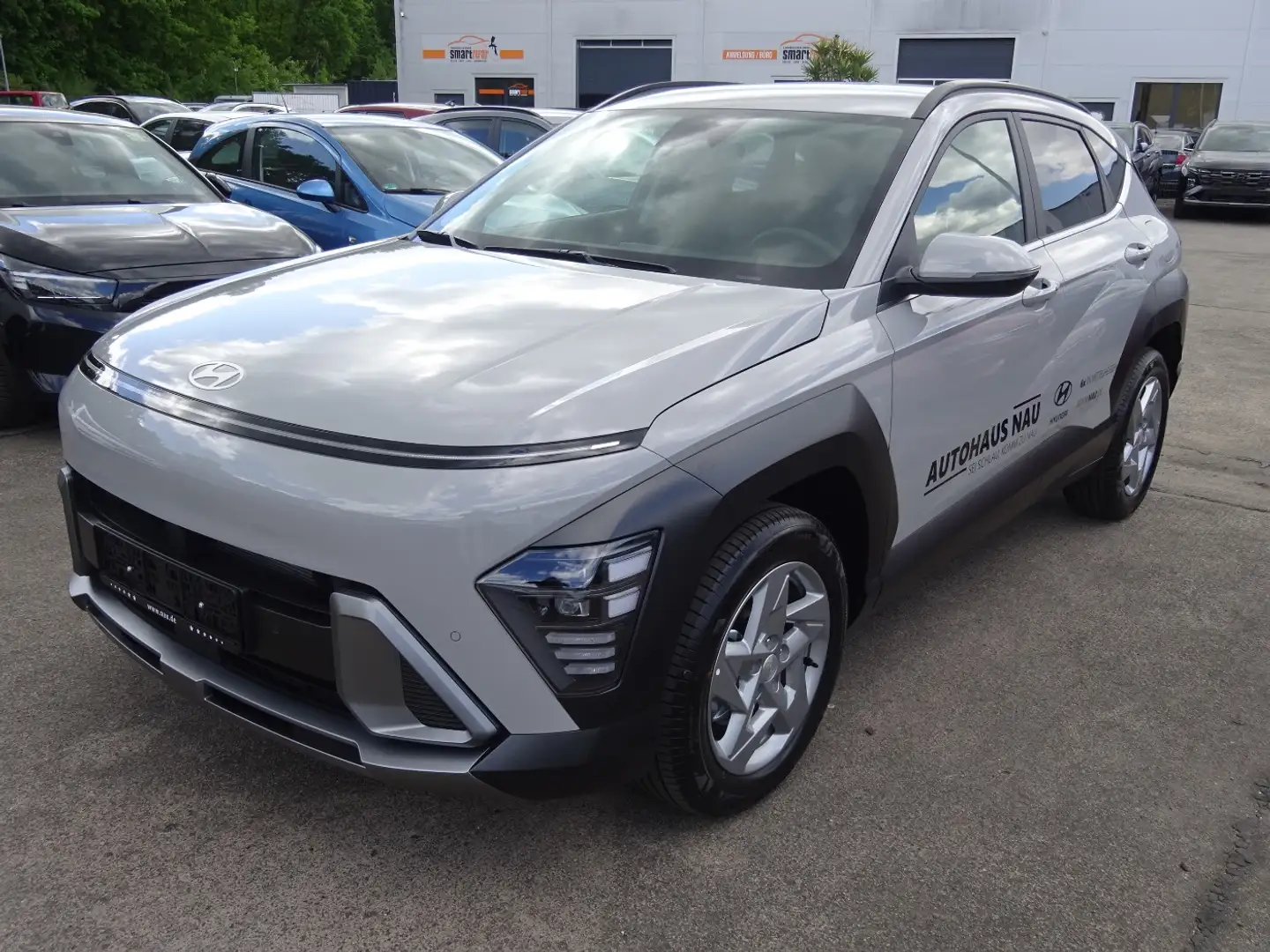Hyundai KONA 1.6 T-GDI Trend Gris - 2